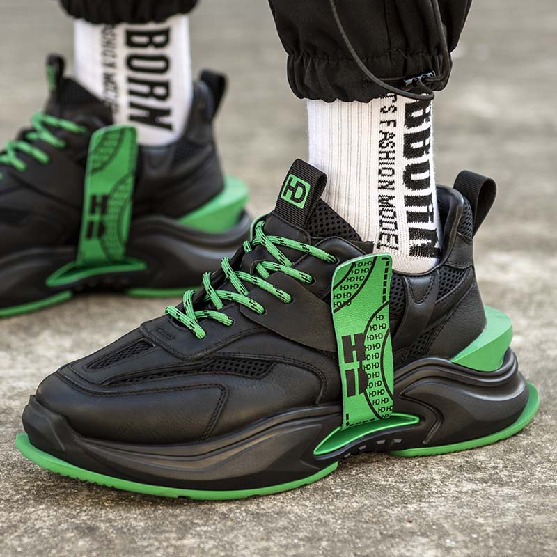Vintage-Panelled-Sneakers-Black-and-Green-MA052751-2.jpg
