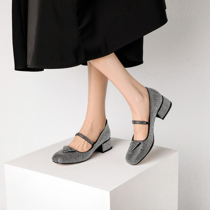 Women-Rhinestone-Low-heel-Single-Shoes-Silver-5.jpg
